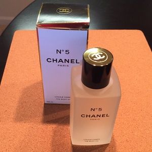 chanel number 5 body oil